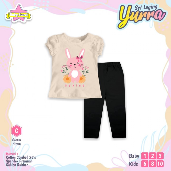 SET LEGING YURRA (BABY) BY BABY SWEET