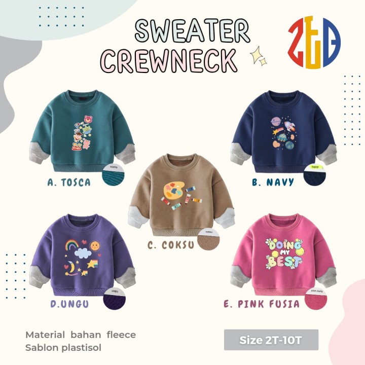 PO SWEATER CREWNECK BY ZELDA