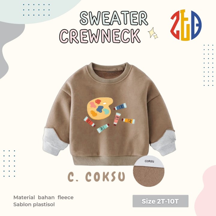 PO SWEATER CREWNECK BY ZELDA