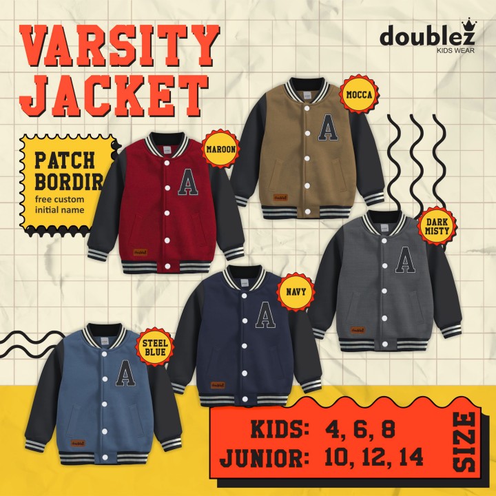 PO VARSITY JACKET BY DOUBLEZ