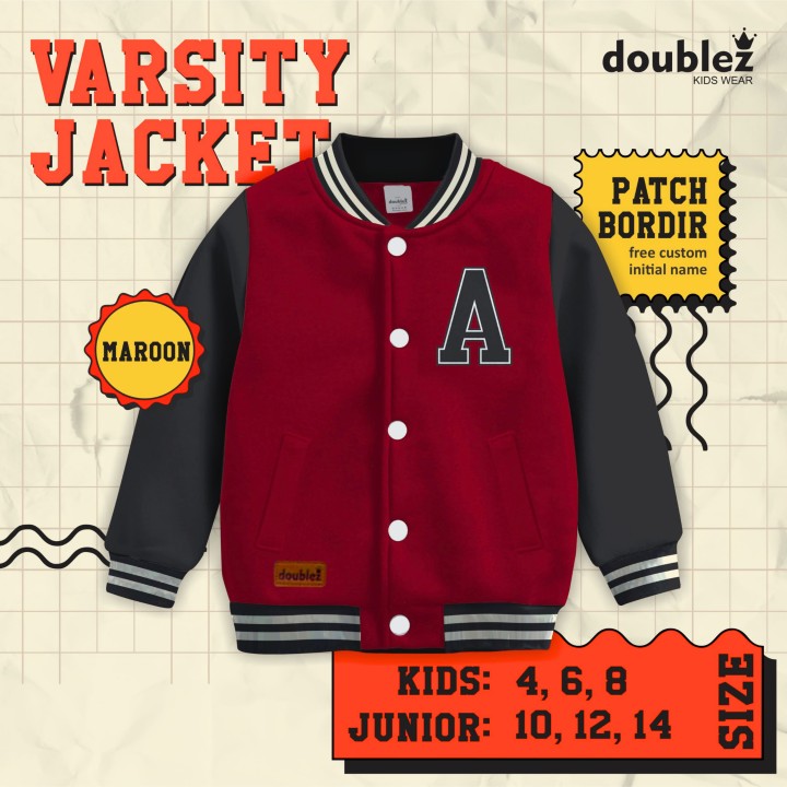 PO VARSITY JACKET BY DOUBLEZ