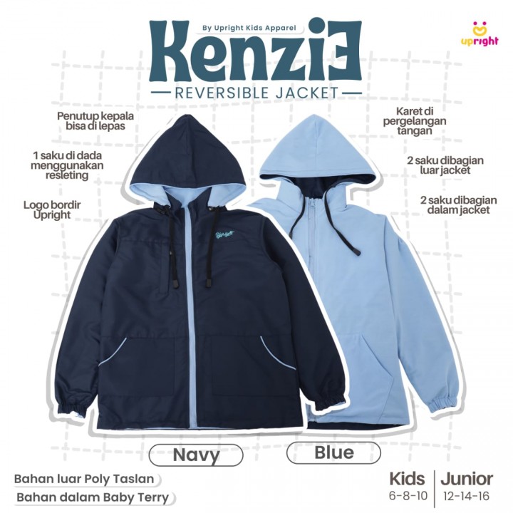 PO KENZIE REVERSIBLE JACKET BATCH 2 (KIDS) BY UPRIGHT KIDS