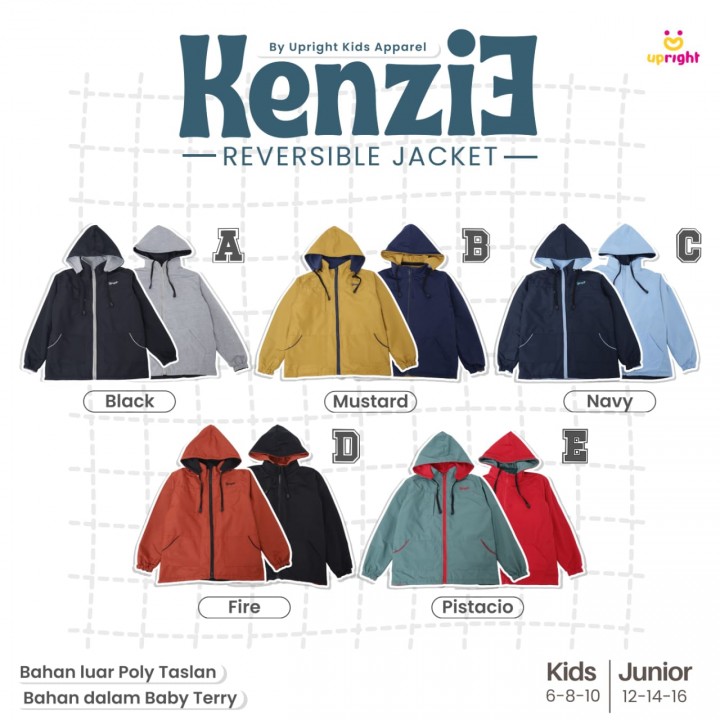 PO KENZIE REVERSIBLE JACKET BATCH 2 (KIDS) BY UPRIGHT KIDS