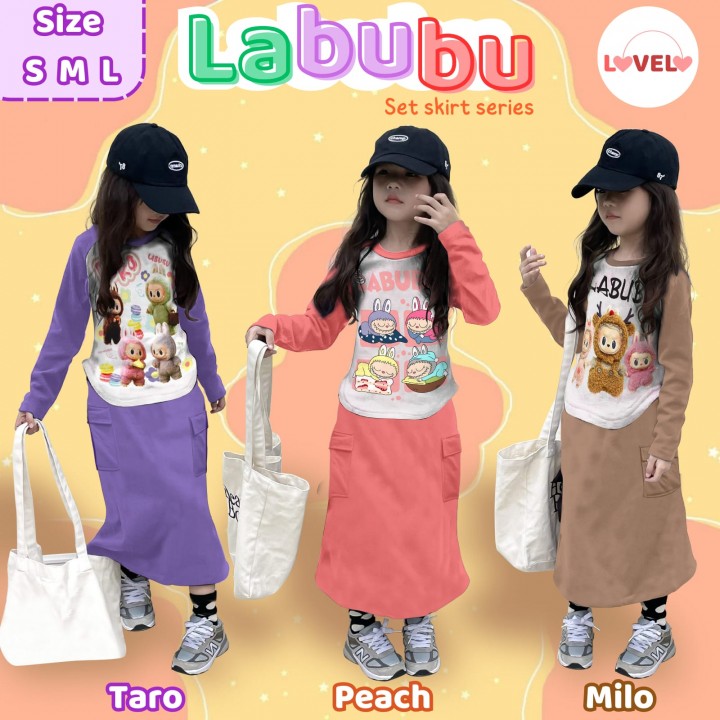 PO LABUBU SET SKIRT SERIES BY LOVELO