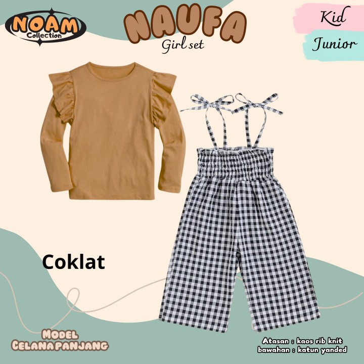 PO NAUFA GIRL SET (KIDS) BY NOAM