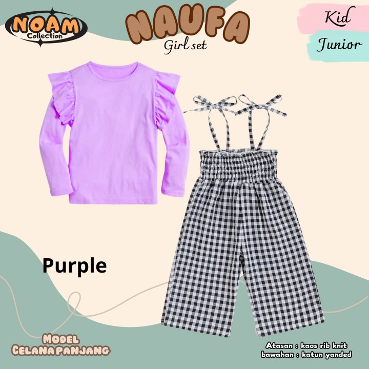 PO NAUFA GIRL SET (KIDS) BY NOAM