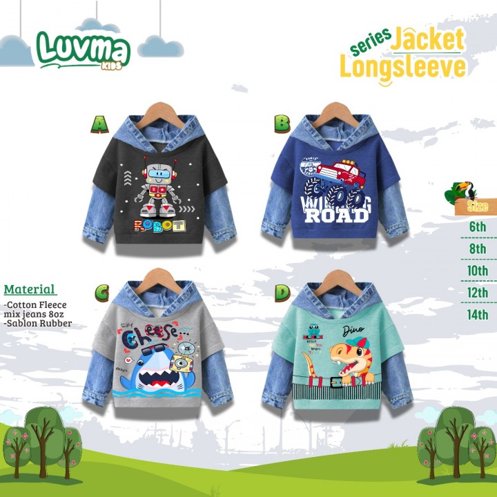 PO JACKET LONGSLEEVE SERIES BY LUVMA KIDS