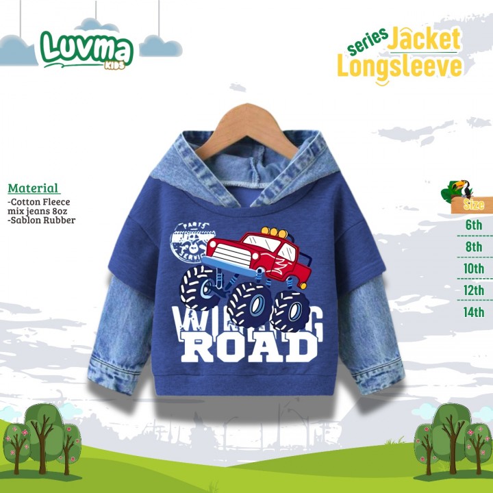 PO JACKET LONGSLEEVE SERIES BY LUVMA KIDS