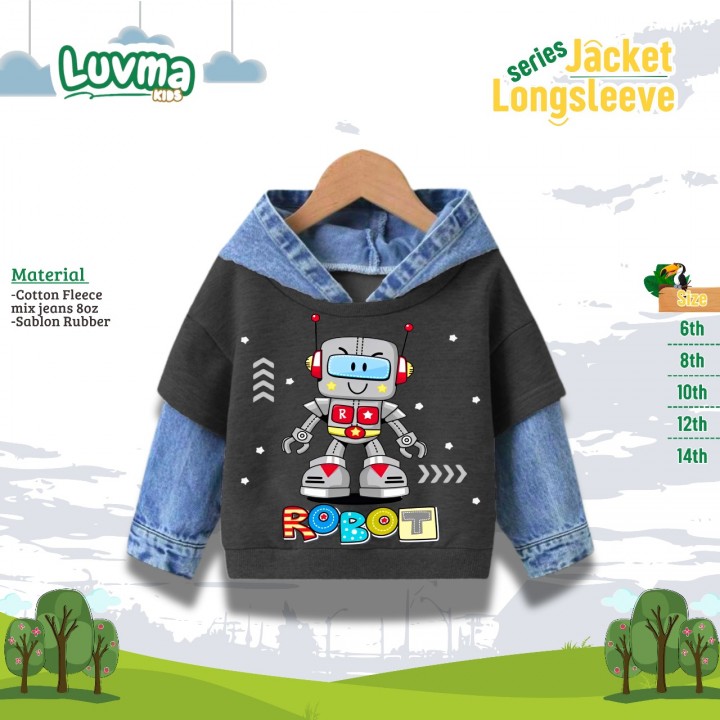 PO JACKET LONGSLEEVE SERIES BY LUVMA KIDS