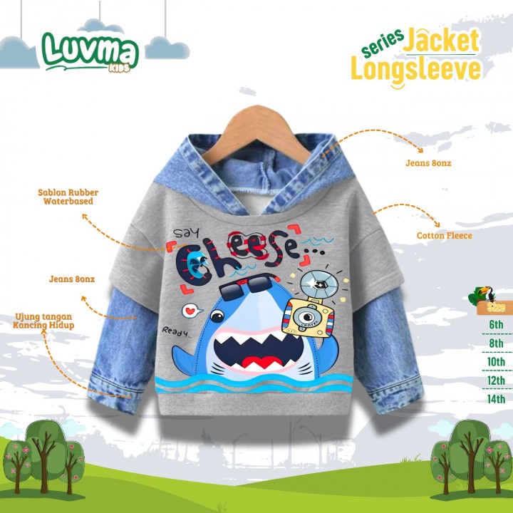 PO JACKET LONGSLEEVE SERIES BY LUVMA KIDS