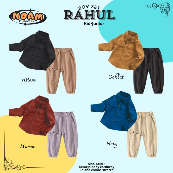 PO BOY SET RAHUL BY NOAM