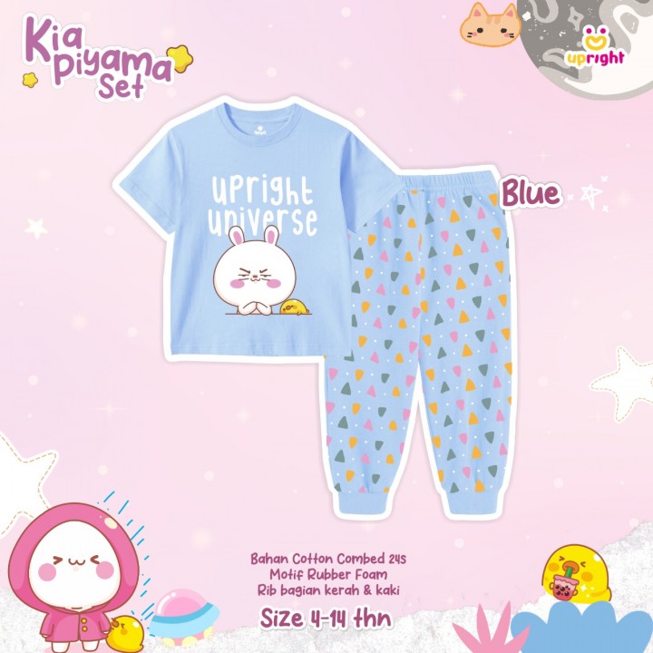 PO KIA PIYAMA SET (JUN) BY UPRIGHT KIDS