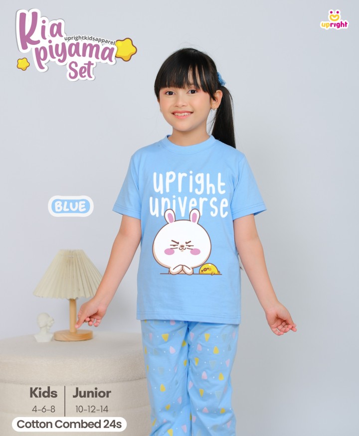 PO KIA PIYAMA SET (KIDS) BY UPRIGHT KIDS