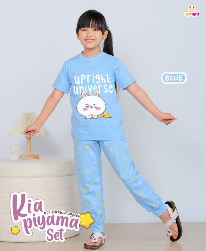 PO KIA PIYAMA SET (KIDS) BY UPRIGHT KIDS