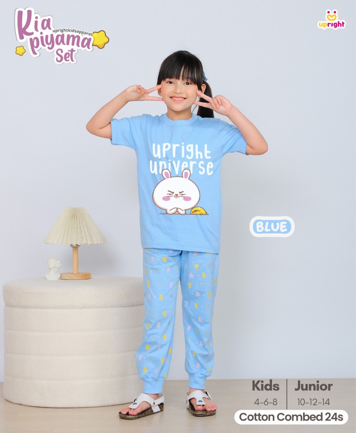 PO KIA PIYAMA SET (KIDS) BY UPRIGHT KIDS