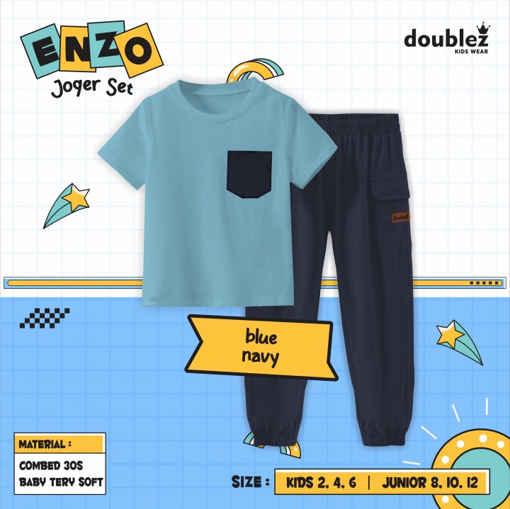 PO ENZO JOGER SET BY DOUBLEZ