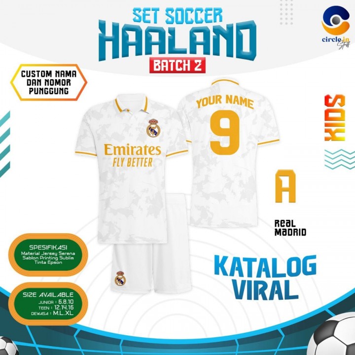 PO SET SOCCER HAALAND (TEEN) BATCH 2 BY CIRCLE.IN