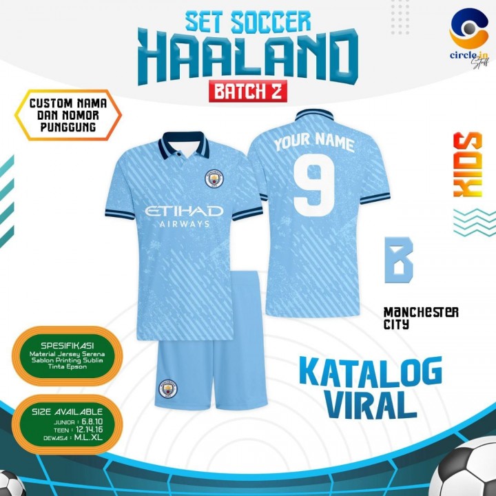 PO SET SOCCER HAALAND (JUN) BATCH 2 BY CIRCLE.IN