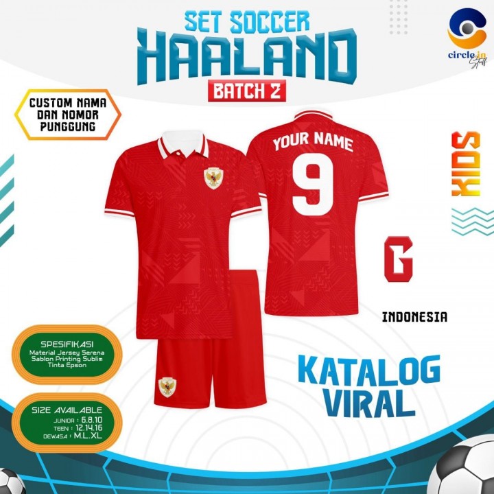 PO SET SOCCER HAALAND (JUN) BATCH 2 BY CIRCLE.IN