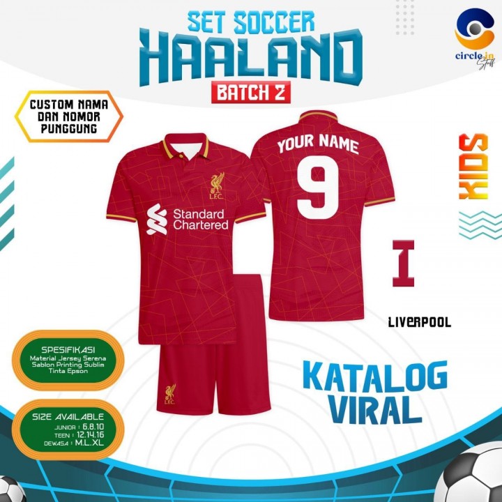 PO SET SOCCER HAALAND (JUN) BATCH 2 BY CIRCLE.IN