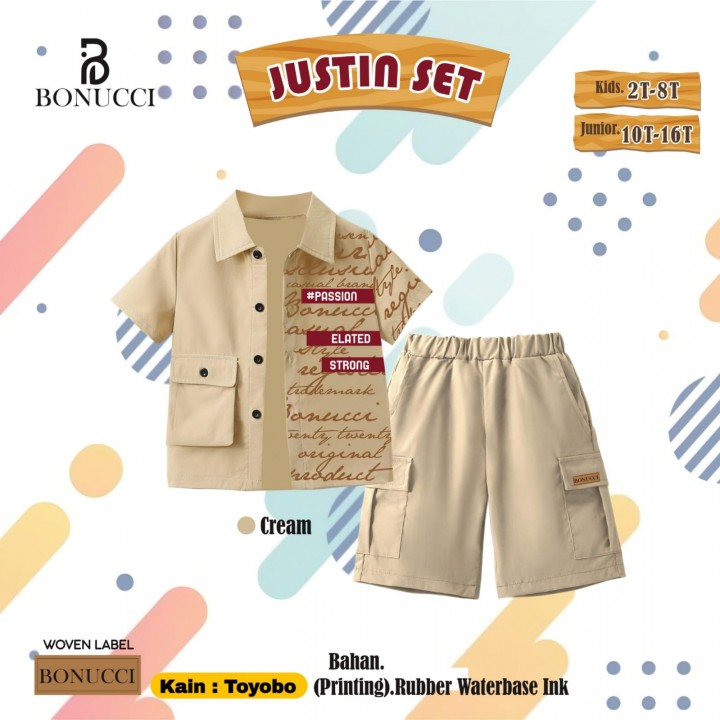 PO JUSTIN SET BY BONUCCI