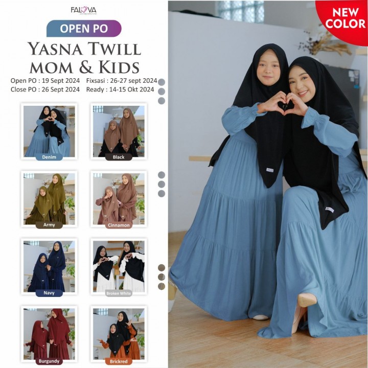 PO YASNA TWILL COUPLE (KIDS) BY FALOVA