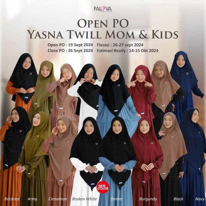 PO YASNA TWILL COUPLE (KIDS) BY FALOVA