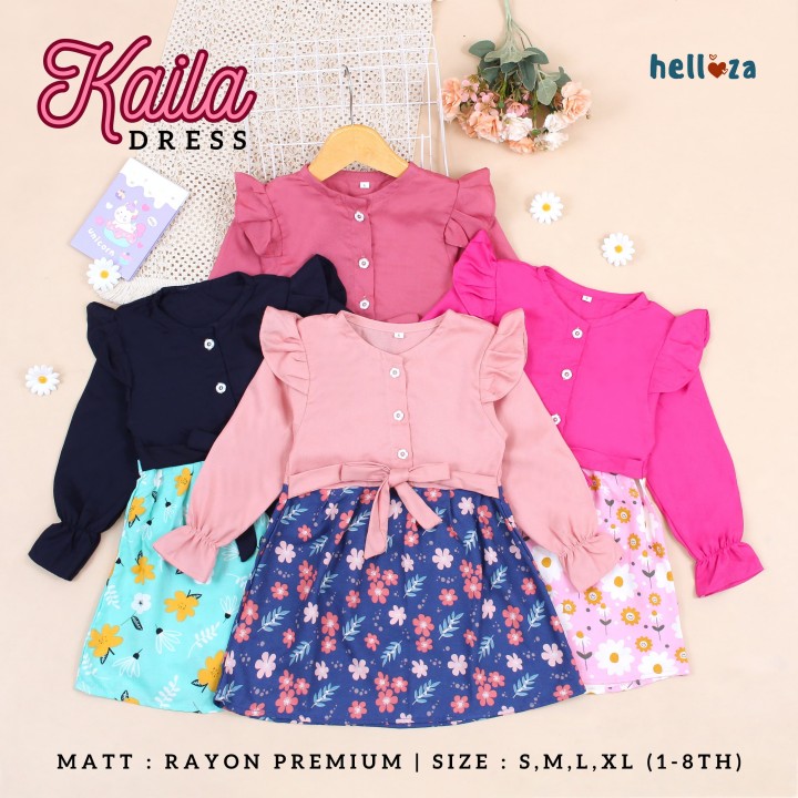 PO KAILA DRESS BY HELLOZA