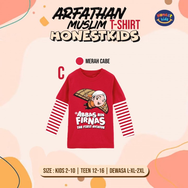 PO ARFATHAN MUSLIM T-SHIRT BY HONESTKIDS