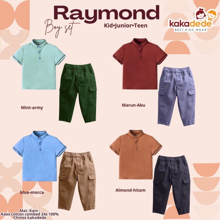 PO BOY SET RAYMOND (KIDS) BY KAKADEDE