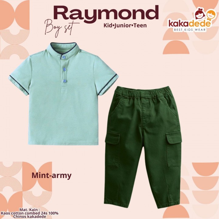 PO BOY SET RAYMOND (KIDS) BY KAKADEDE