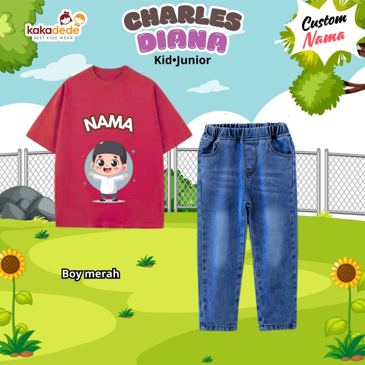 PO CHARLES SET BOY (KIDS)  BY KAKADEDE