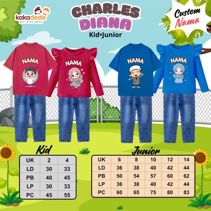 PO CHARLES SET BOY (KIDS)  BY KAKADEDE