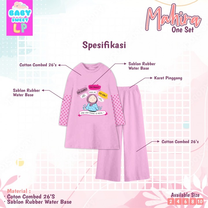 PO MAHIRA ONE SET BY BABY SWEET LP 