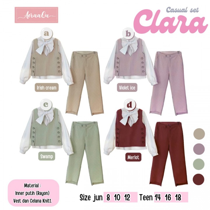 PO CASUAL SET CLARA BY AERAAQU