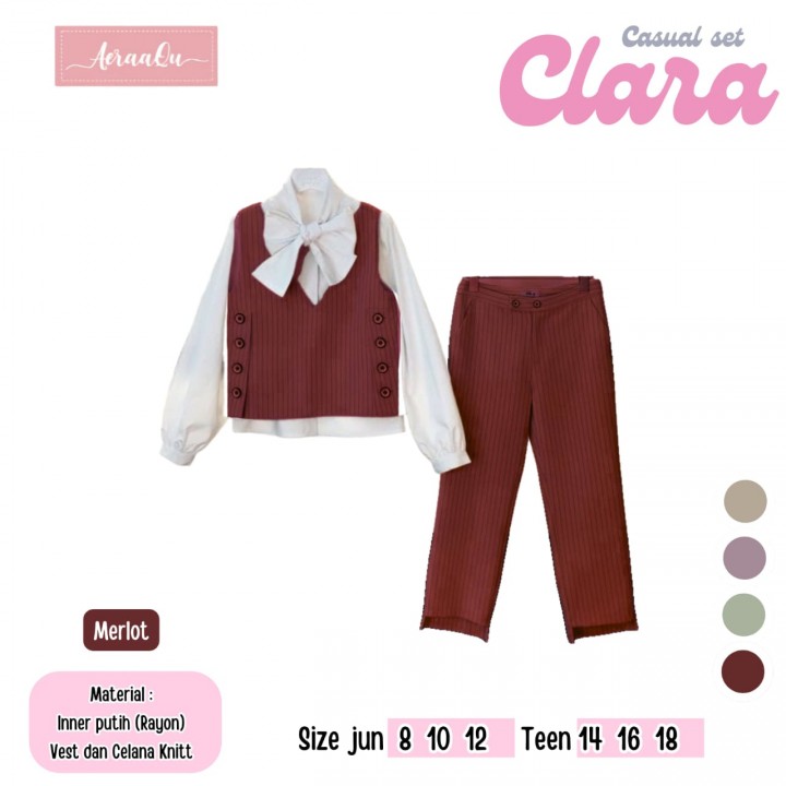 PO CASUAL SET CLARA BY AERAAQU