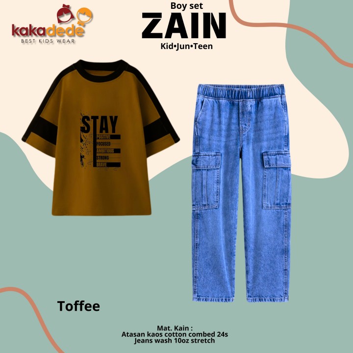 BOY SET ZAIN (KIDS) BY KAKADEDE