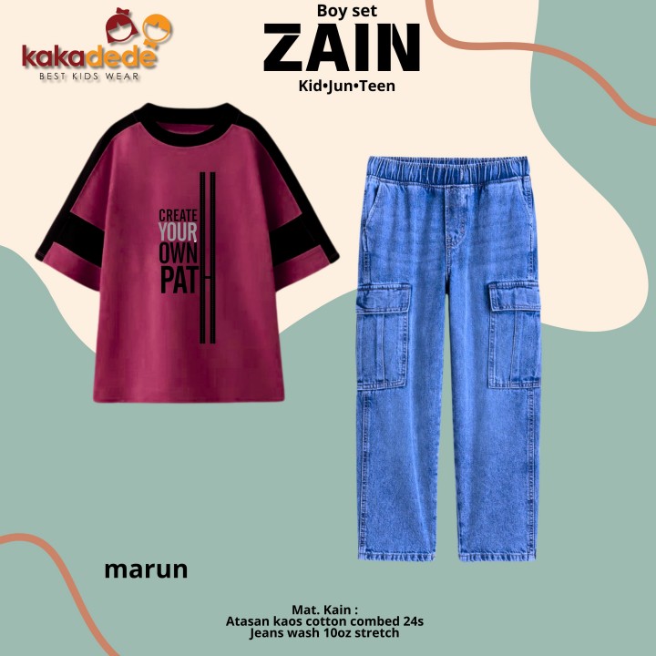 BOY SET ZAIN (TEEN) BY KAKADEDE