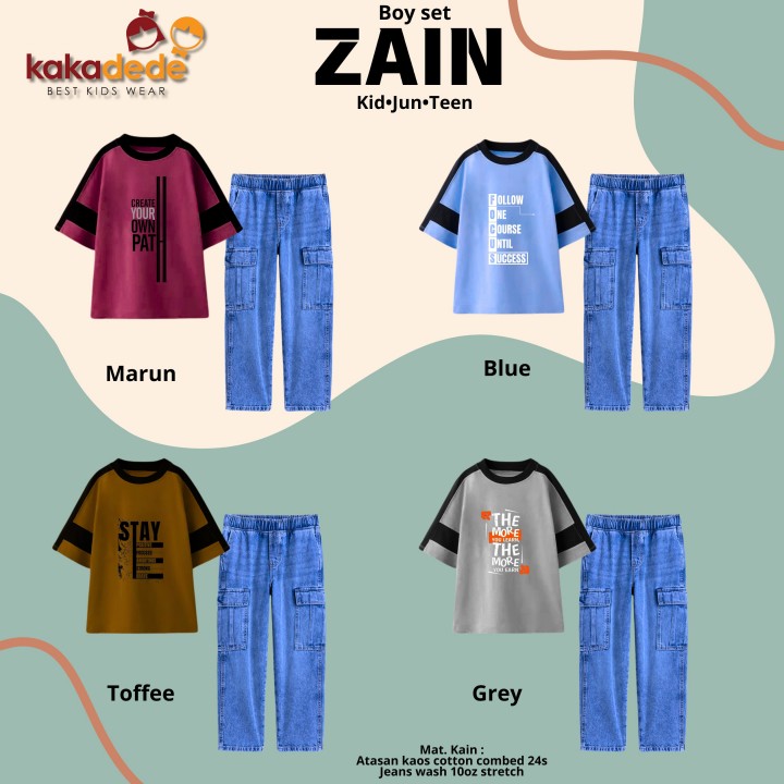 BOY SET ZAIN (TEEN) BY KAKADEDE