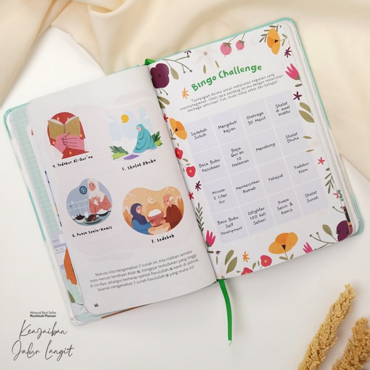 PO BUKU MUSLIMAH PLANNER TAHAP 3 BY AB STORE