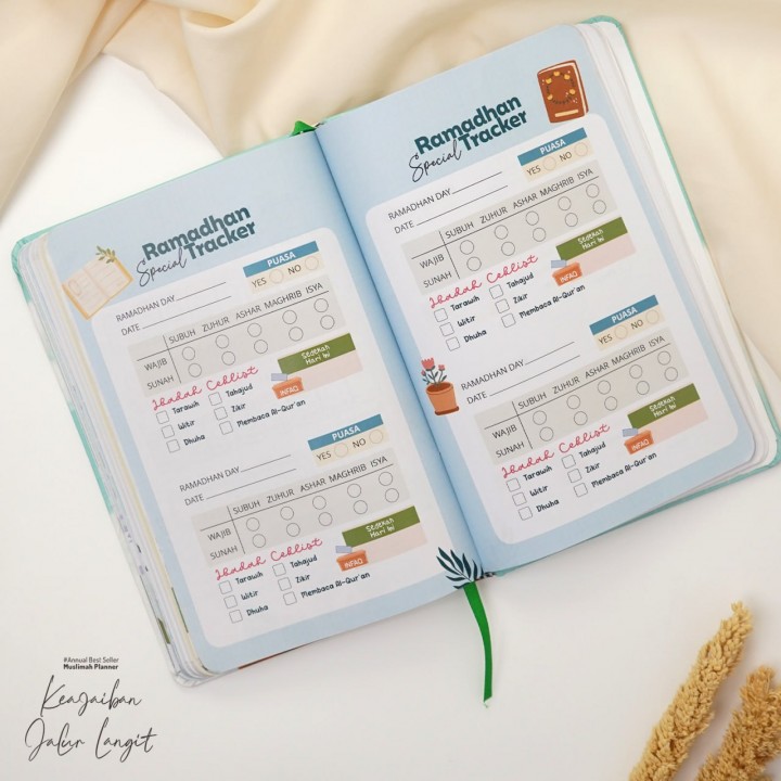 PO BUKU MUSLIMAH PLANNER TAHAP 3 BY AB STORE