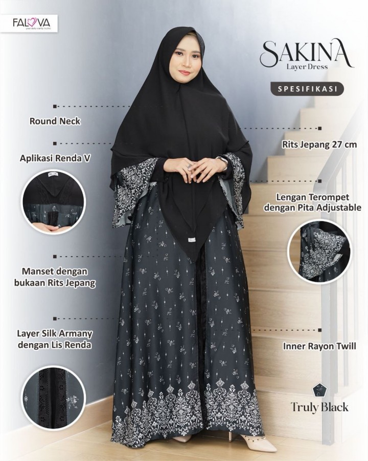 PO DRESS LAYER SAKINA BY FALOVA