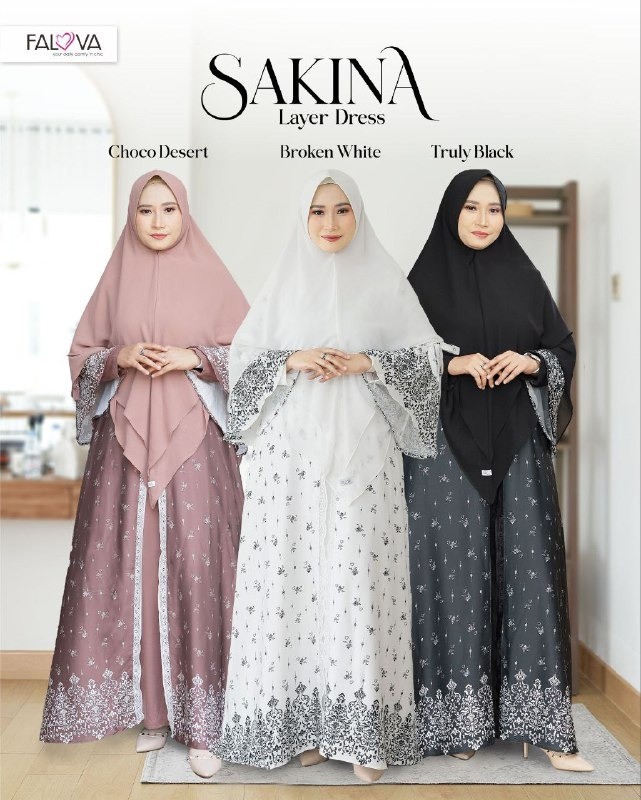 PO DRESS LAYER SAKINA BY FALOVA