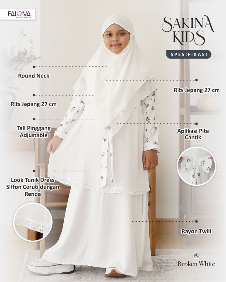 PO DRESS LAYER SAKINA BY FALOVA