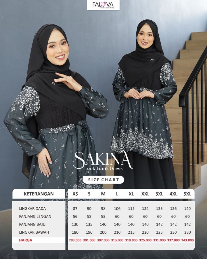 PO LONG TUNIK SAKINA BY FALOVA