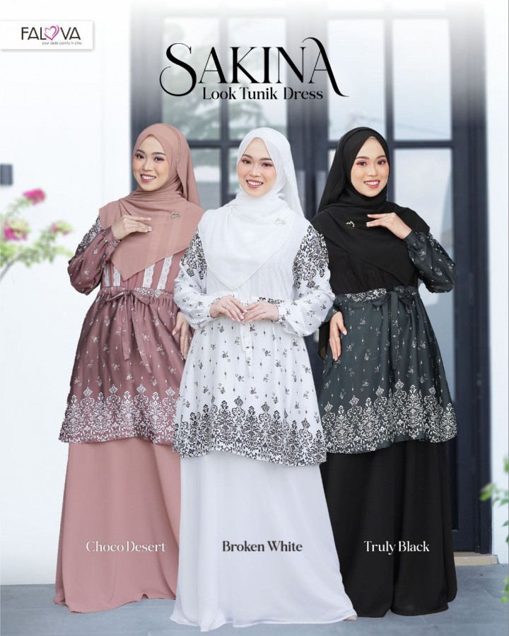 PO LONG TUNIK SAKINA BY FALOVA