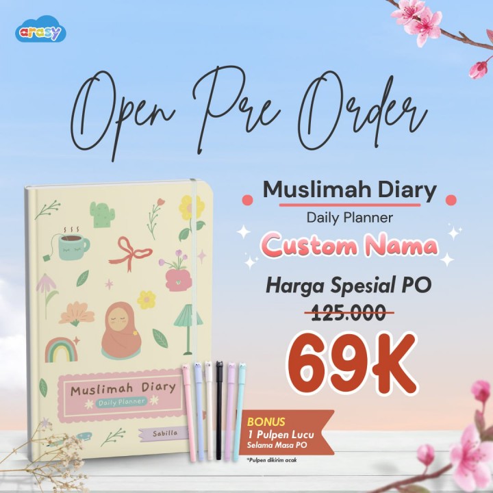 PO MUSLIMAH DIARY BY AB STORE