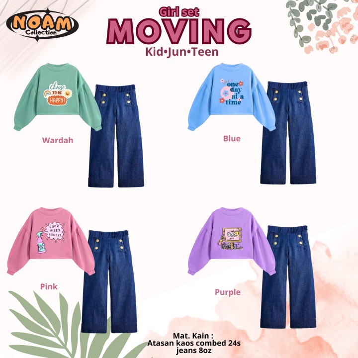 PO GIRL SET MOVING (KIDS) BY NOAM