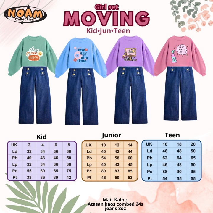 PO GIRL SET MOVING (KIDS) BY NOAM