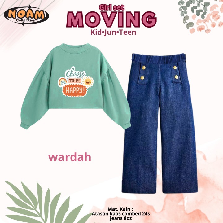 PO GIRL SET MOVING (KIDS) BY NOAM